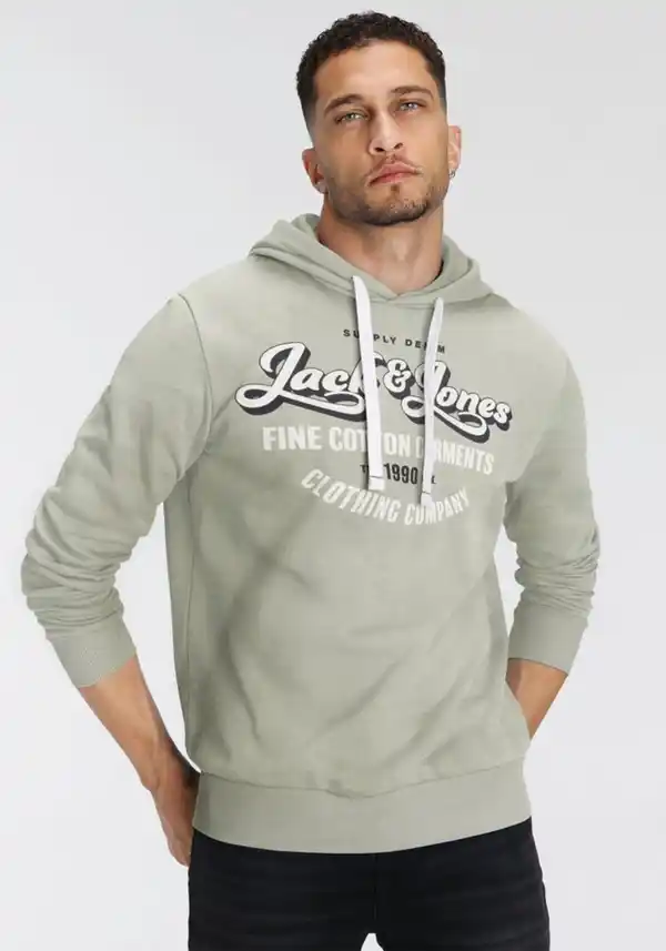 Bild 1 von Jack & Jones Kapuzensweatshirt JJ JJANDY SWEAT HOOD, Grau