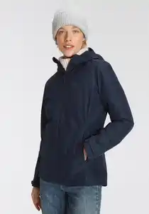 Jack Wolfskin Funktionsjacke FARWOOD JKT W Wasserabweisend & Atmungsaktiv & Winddicht, Blau