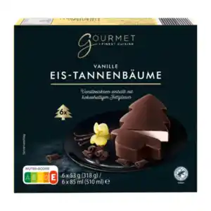 GOURMET FINEST CUISINE Eis-Tannenbäume Vanille 85ml