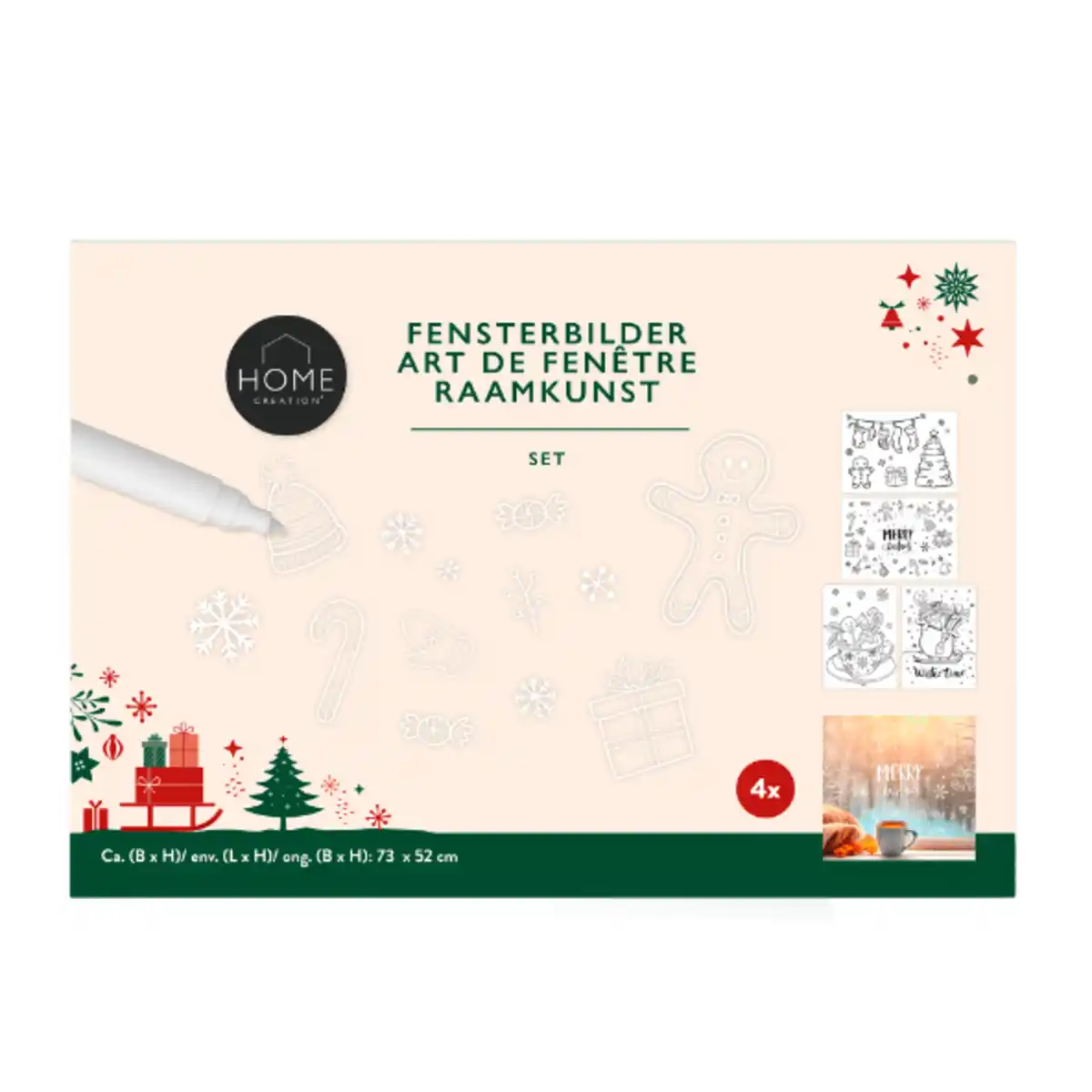 Bild 2 von HOME CREATION Weihnachts-Kreativ-Set