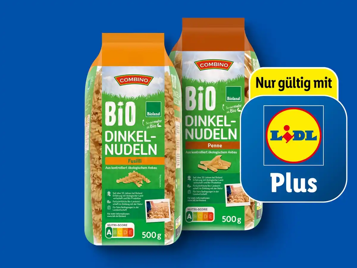 Bild 1 von Bioland Dinkel-Nudeln,  500 g