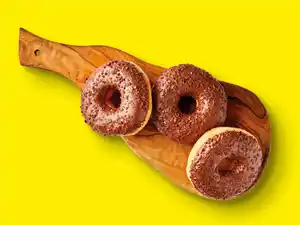 Schoko Donut mit Streuseln,  3 Stu