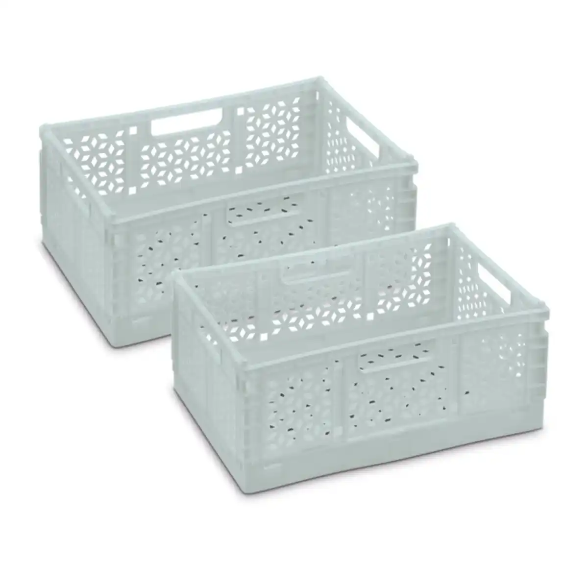 Bild 1 von Mini-Klappbox groß, grün, 2er Set