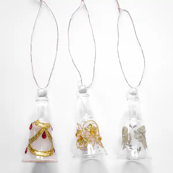 Bild 3 von Bella Casa Glas-Weihnachtshänger 4er-Set