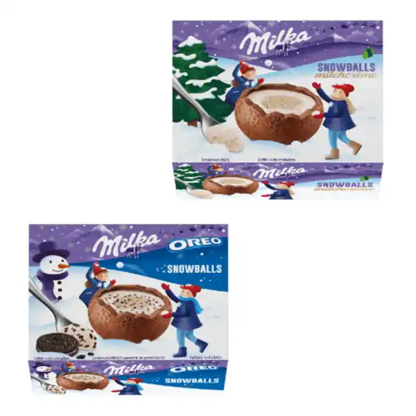 Bild 1 von MILKA Snowballs 28g