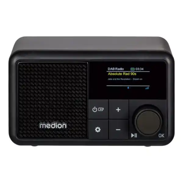 Bild 1 von Medion Dab+ Tiny Radio (Md44822), schwarz