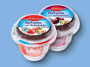 Milbona Yofrutta Quark mit Schokobits,  200 g