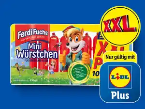 Ferdi Fuchs Mini Würstchen XXL,  250 g