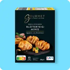 GOURMET FINEST CUISINE Blätterteig-Minis, versch. Sorten