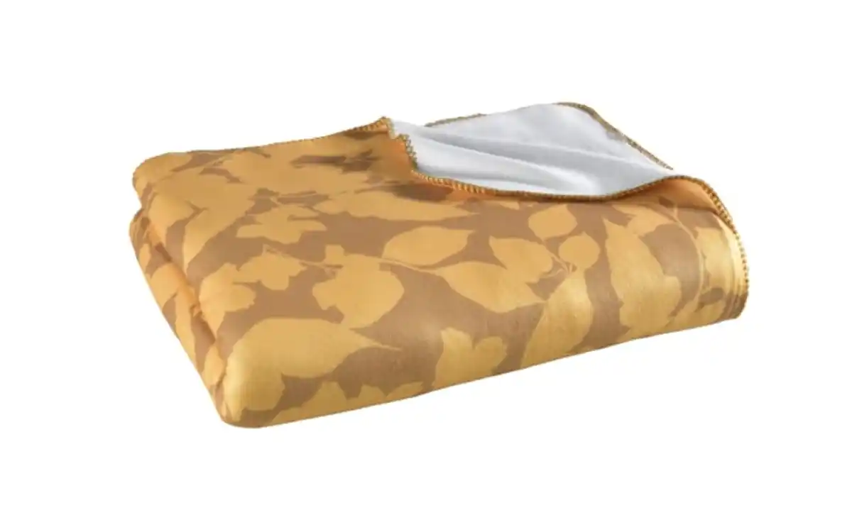 Bild 1 von Polarfleece Decke, gelb, 150 x 200 cm