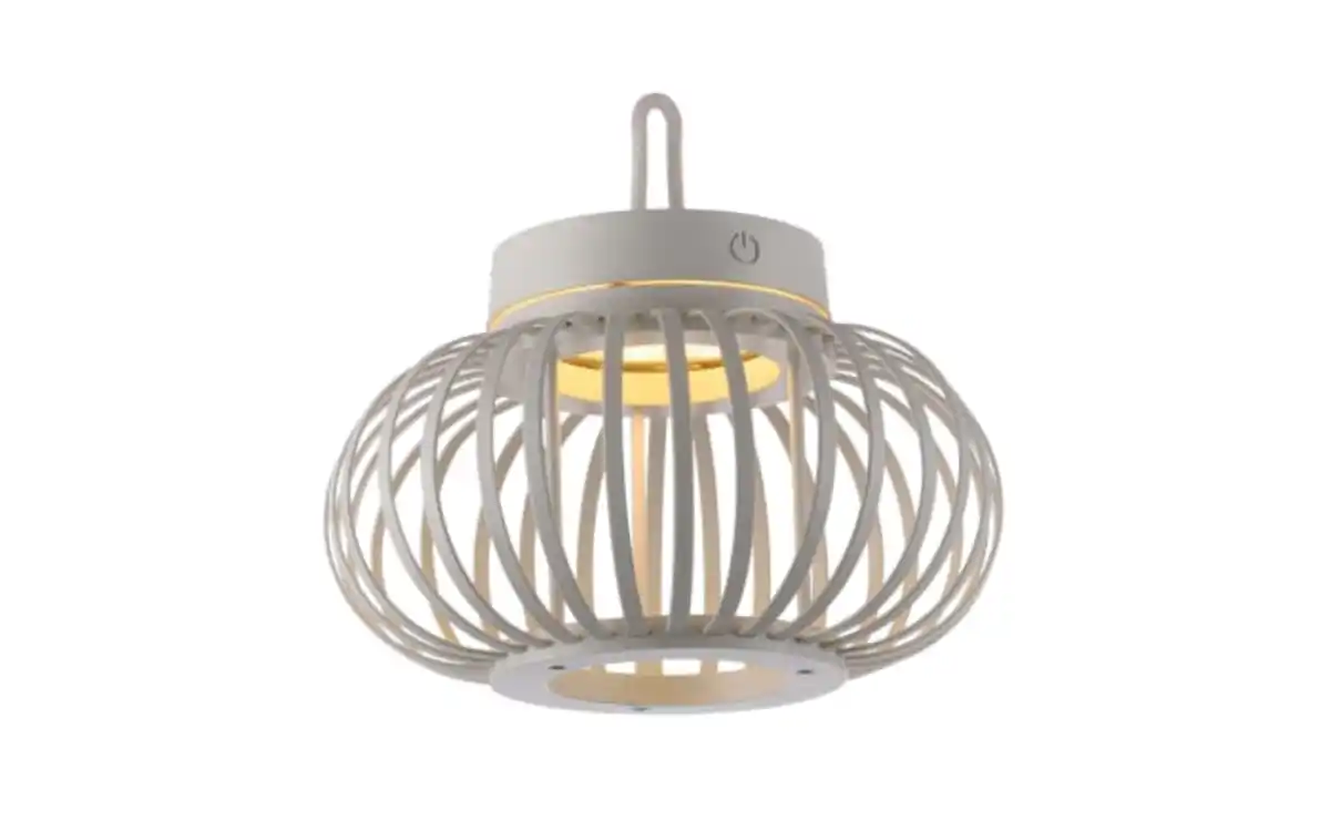 Bild 2 von LED-Akkupendelleuchte Akuba, 25 cm, greige, inkl. Memoryfunktion