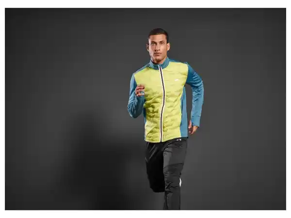 Bild 3 von CRIVIT Herren Thermo-Hybridjacke mit Fleece-Futter