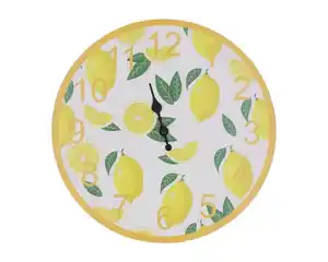 Deko Wanduhr Lemon Ø30cm