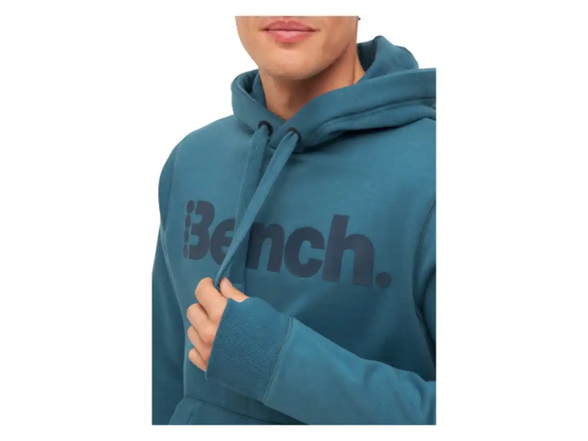 Bild 3 von BENCH Herren Sweathoodie / Sweatjacke mit Kordelzug