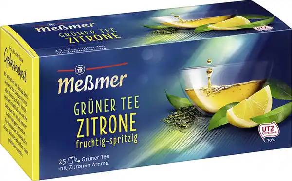 Bild 1 von Meßmer Grüner Tee Zitrone 25ST 43,8G