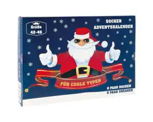 Adventskalender Socken für Männer