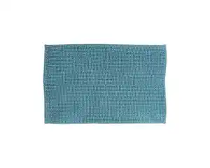 Badmatte Chenille 50x80cm Artic blau