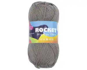 Garn Rocket aus 100% Polyacryl granit 50 g