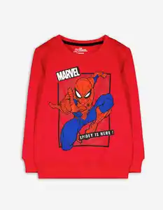 Kinder Sweatshirt - Spiderman - rot