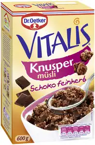 Dr.Oetker Vitalis Knusper Müsli Schoko feinherb 600G