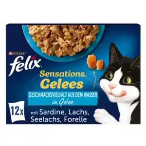 Felix Sensations Gelees 12x85g Geschmacksvielfalt aus dem Wasser