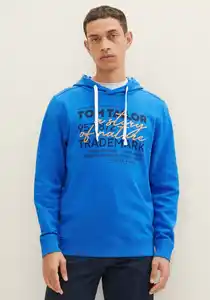 TOM TAILOR Kapuzensweatshirt, Blau