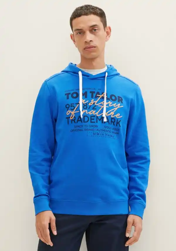 Bild 1 von TOM TAILOR Kapuzensweatshirt, Blau