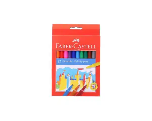 Bild 1 von FABER-CASTELL Fasermaler 12er