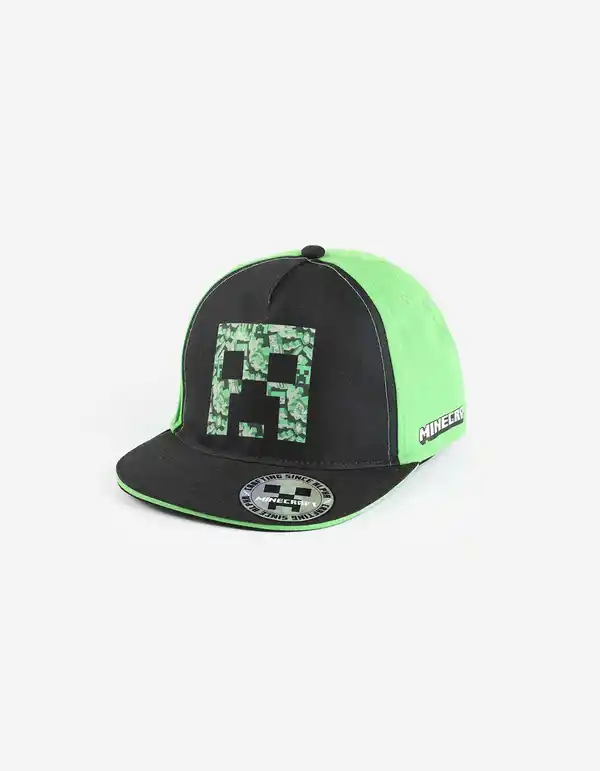 Bild 1 von Kinder Basecap - Minecraft - schwarz