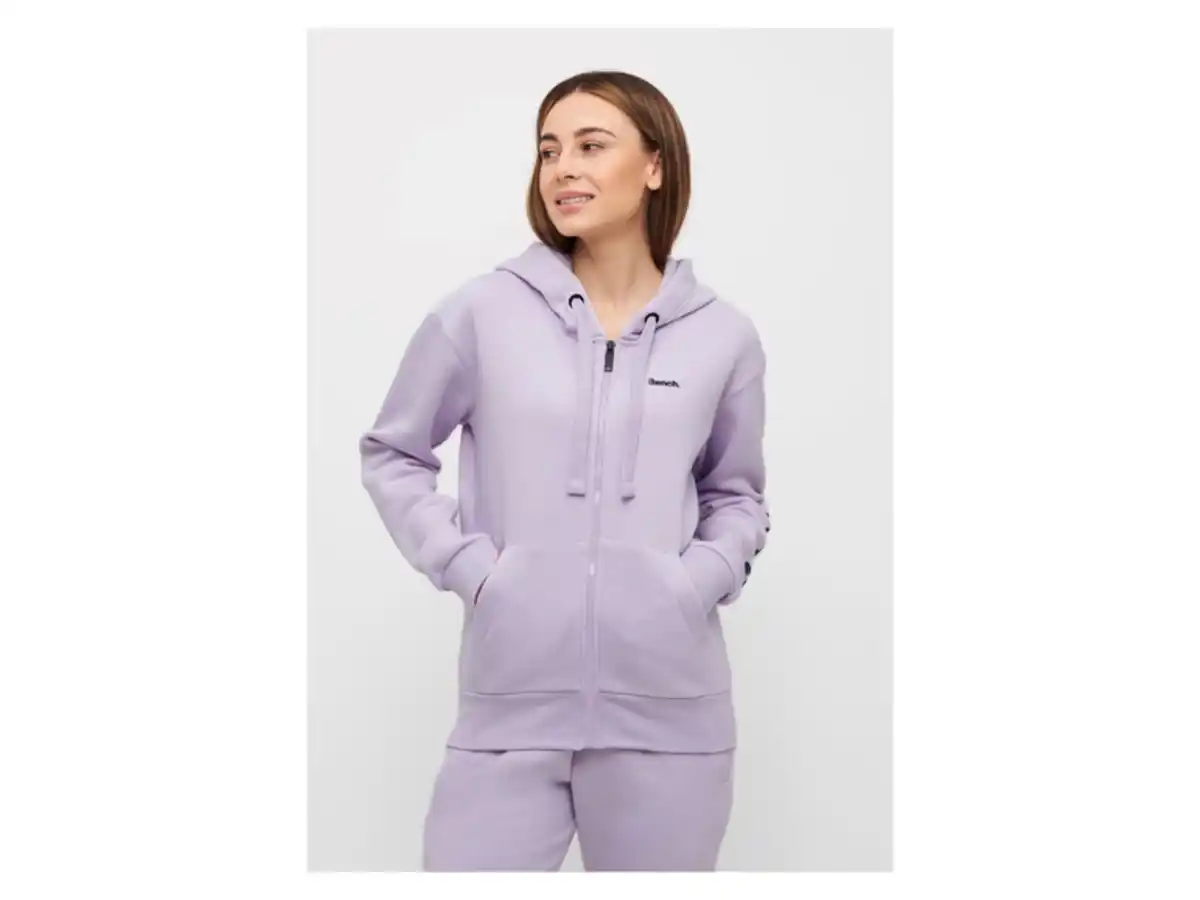 Bild 3 von BENCH Damen Sweathoodie / Sweatjacke mit Kordelzug