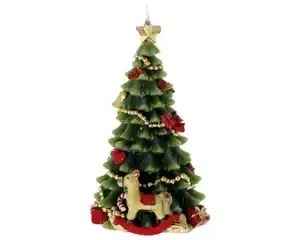 Kerze Figur Tannenbaum H=15,5cm