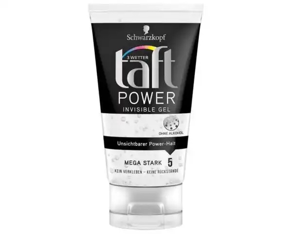 Bild 1 von Schwarzkopf 3 Wetter Taft Power Haargel Invisible Gel mega stark 150 ml