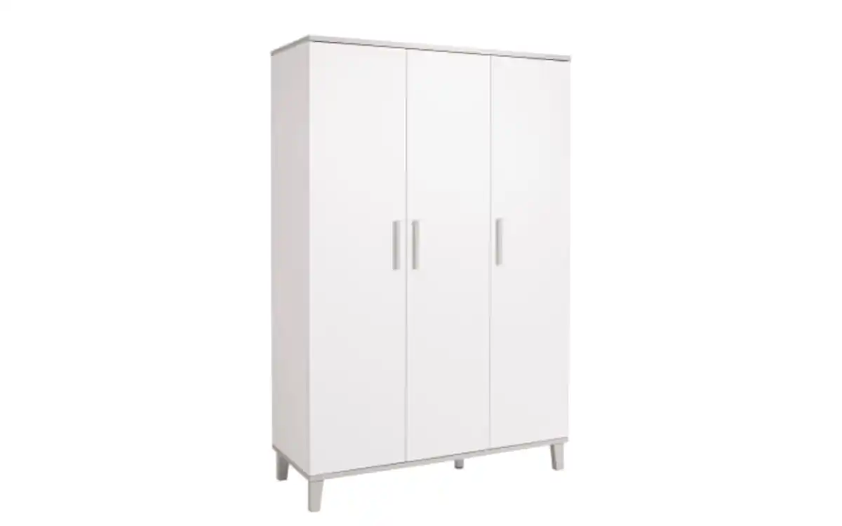 Bild 4 von Paidi - Babyzimmer Nils, kreideweiß, 3-türiger Kleiderschrank