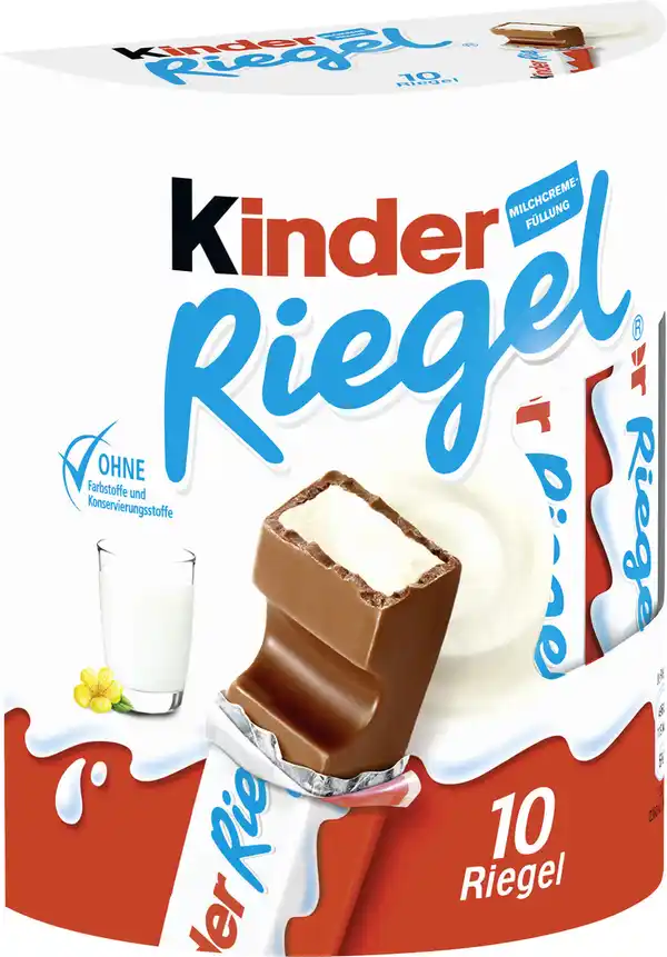 Bild 1 von Kinder Riegel 10ST 210G