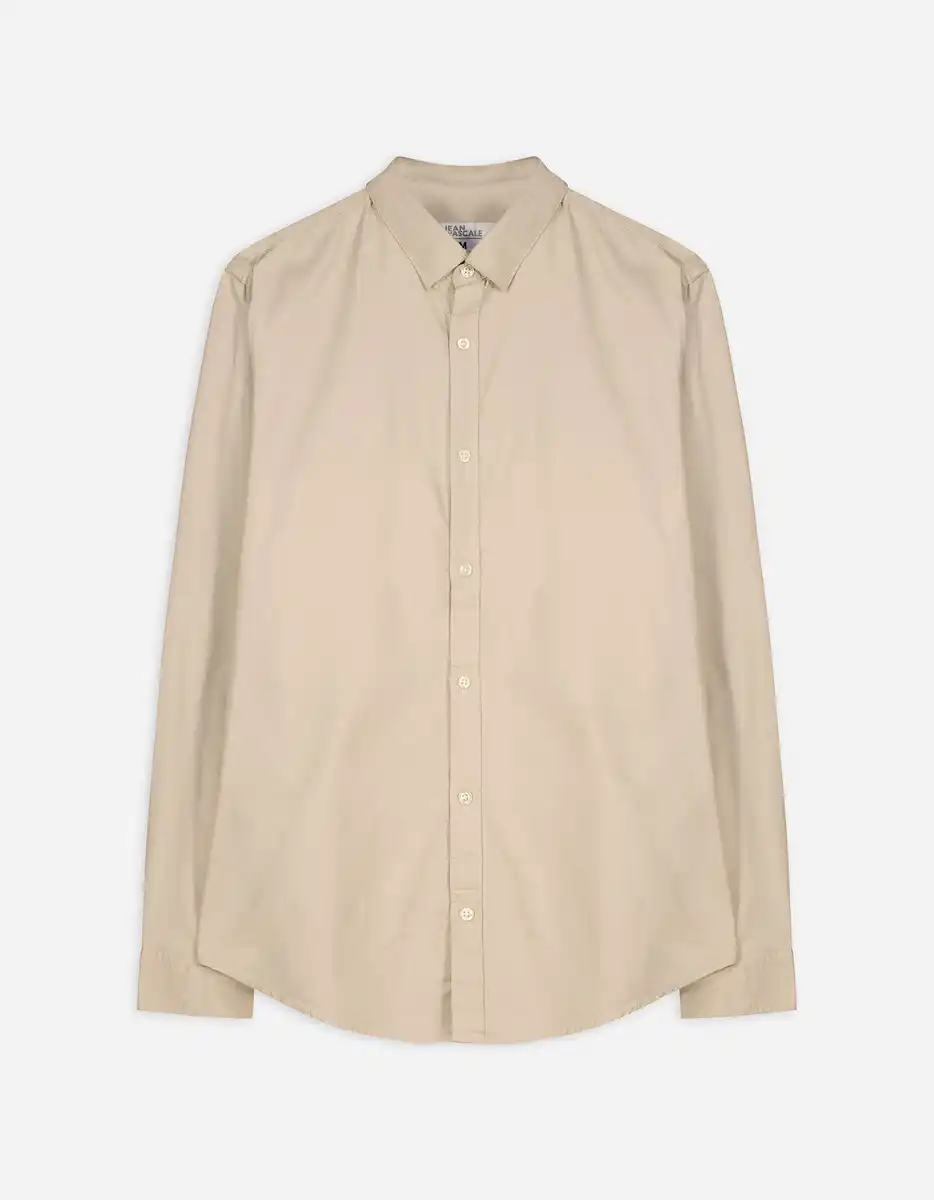 Bild 1 von Herren Hemd - Baumwolle - beige