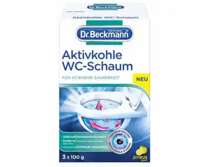 Dr. Beckmann Aktivkohle WC-Schaum Zitrus 3x 100 g