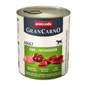 animonda GranCarno Original Adult Rind & Entenherzen 12x800 g