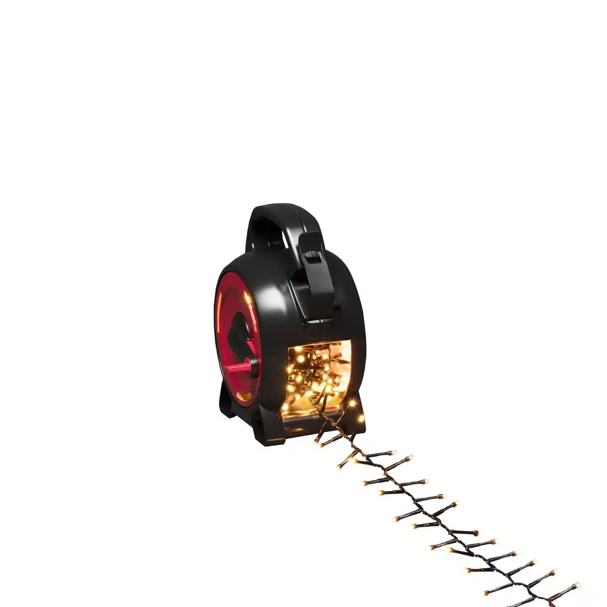 Bild 1 von Konstsmide Micro LED Compactlights Außen 200 bernsteinfarbene Dioden mit Kabelaufroller 14,30 m