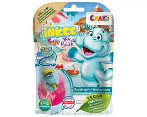 Craze Inkee Badezusatz Badebombe Fun Beach mit Sammelfigur 100 g