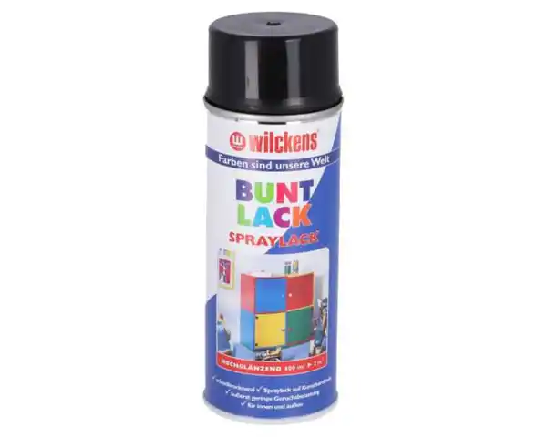 Bild 1 von Wilckens Spraylack schwarz glänzend 400 ml