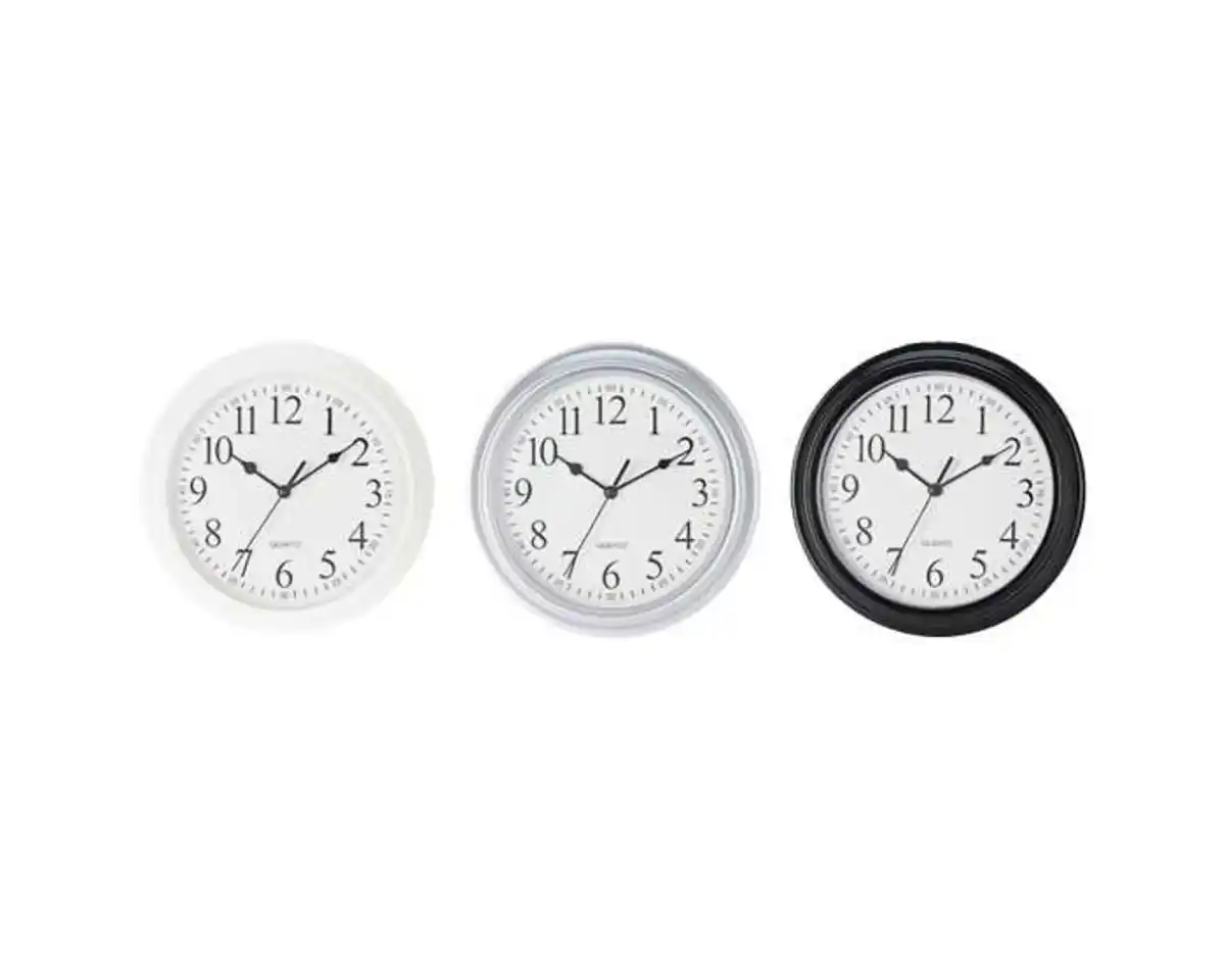 Bild 1 von Wanduhr 22,5x4,3cm 3fach sort.