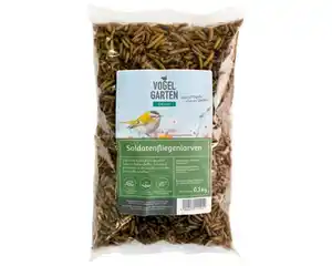 Vogelfutter 300g Soldatenfliegenlarven