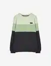 Bild 1 von Kinder Pullover - Color-Blocking - hellgrün