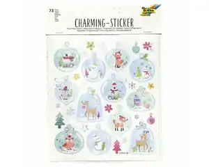 Folia Sticker Charming Weihnachten