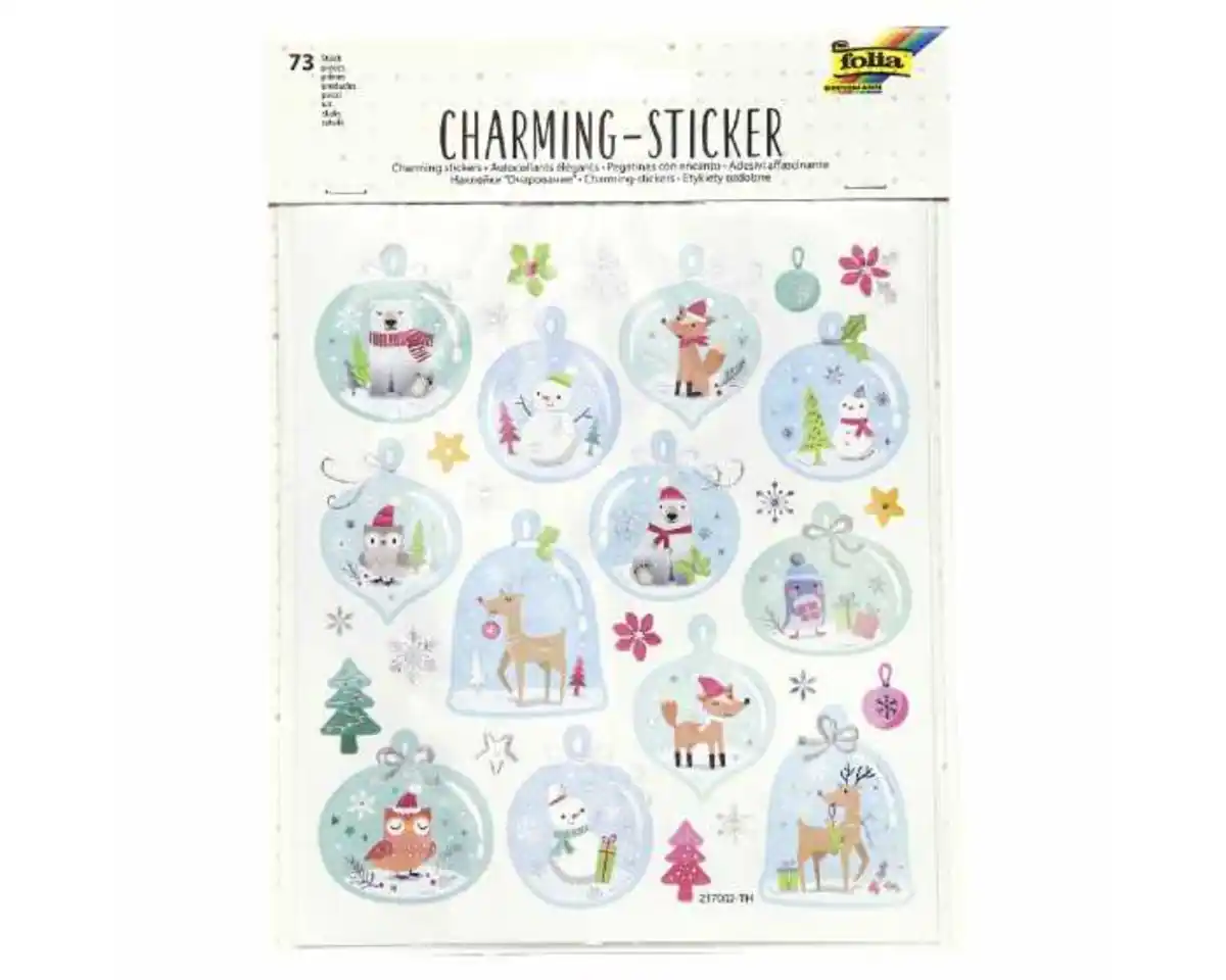 Bild 1 von Folia Sticker Charming Weihnachten