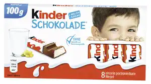 Kinder Schokolade 8ST 100G