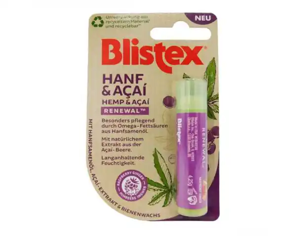 Bild 1 von Blistex Lippenpflege 4,25g Hanf&Acai