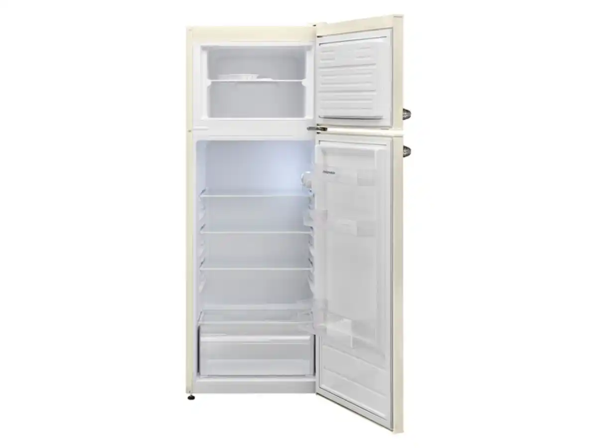 Bild 4 von Respekta Kühl-Gefrierkombi KS144VC-10, cream, 213 Liter