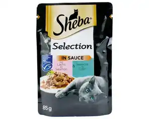 Sheba Katzenfutter 85g Seelachs+Lachs