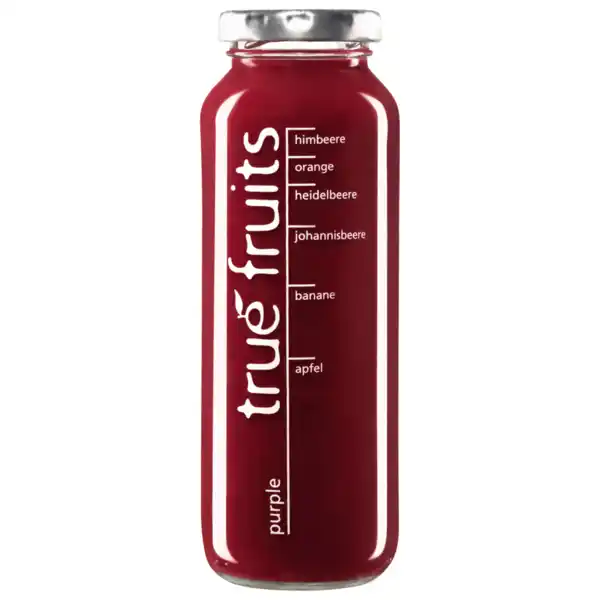 Bild 1 von True Fruits Smoothie purple 250ml